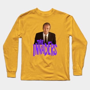 The Invaders - David Vincent Long Sleeve T-Shirt